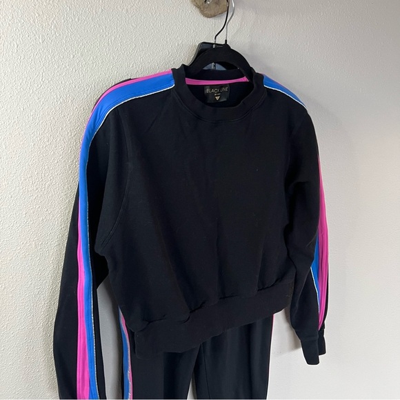 NWOT Noli Chase Sweatshirt and Jogger Set In Azure Activewear Casual Small - Picture 5 of 16